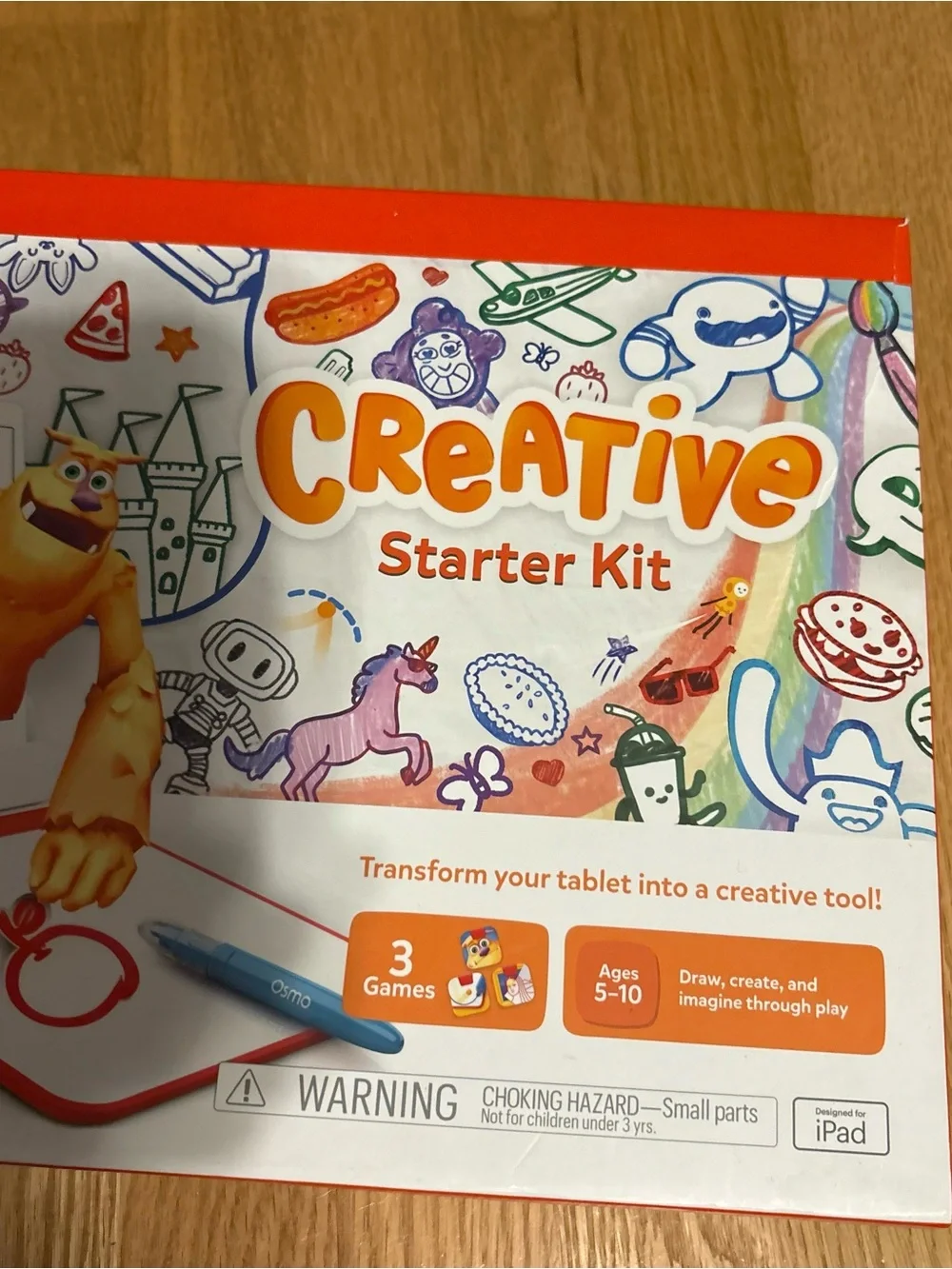 Osmo - Creative Starter Kit for iPad - Creative Drawing & Problem Solving - STEM